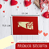 Pop Up 3D Karte, Valentinskarte, Hochzeitseinladung, Hochzeitskarte,  Liebespaar LINPopUp®, N62
