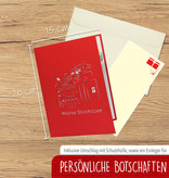 LINPOPUP Pop Up 3D Card, Greeting Card, Travel Voucher, Austria, Vienna State Opera, LIN17331, LINPopUp®, N261