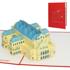 LINPOPUP Pop Up Card, 3D Card, Austria, Vienna State Opera House, N261
