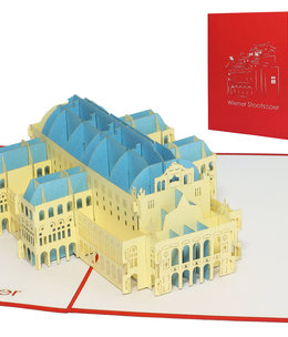 LINPOPUP Pop Up Card, 3D Card, Austria, Vienna State Opera House, N261