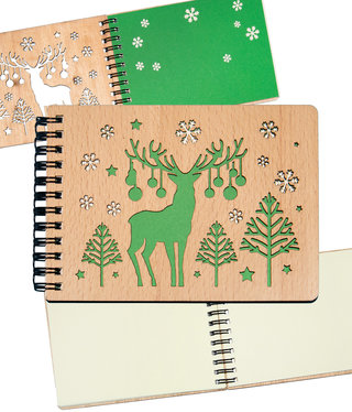 LINPOPUP Notebook small, deer