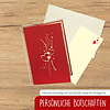 Pop Up 3D Card, Valentine's Day Card, Wedding Invitation, Wedding Card, Kissing Elves, LINPopUp®, N68