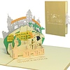 LINPOPUP Pop-Up card, 3D card folding card, travel voucher, pop up cards birthday, gift voucher city trip greeting cards travel voucher birthday city cards Germany, Würzburg, LIN17597, LINPopUp®, N351