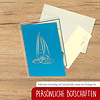 LINPOPUP LINPopUp®, LIN17777, POP UP card ship, boat, pop up card birthday, 3D greeting card sailing boat driving licence voucher, catamaran, N123