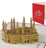 LINPOPUP Pop Up 3D Card, Greeting Card, Travel Voucher, Pilgrimage Mecca, LINPopUp®, N202