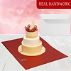 LINPOPUP LINPopUp®, LIN17408, Pop Up Card Wedding, 3d Card Wedding, Wedding Invitations, Wedding Card Congratulations, Folded Cards, Greeting Cards Wedding, Wedding Anniversary, Wedding Day, N713