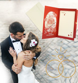 LINPOPUP LINPopUp®, LIN17408, Pop Up Card Wedding, 3d Card Wedding, Wedding Invitations, Wedding Card Congratulations, Folded Cards, Greeting Cards Wedding, Wedding Anniversary, Wedding Day, N713