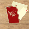 LINPOPUP LINPopUp®, LIN17784, pop up card wedding, wedding card, wedding gifts for bride and groom, wedding invitation, greeting card folding card wedding 3D, first dance wedding, N34
