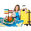 LINPOPUP LINPopUp®, LIN17794, pop up map, continents, guide, travel case, voucher for vacation, travel voucher, world trip, N112