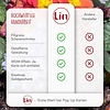 LINPOPUP LIN17843, LINPOPUP, Pop Up Karte Geburtstag, Geburtstagsgutschein, Geburtstagsgeschenke für Frau, Geburtstagseinladung, Blumen Pop Up, N299