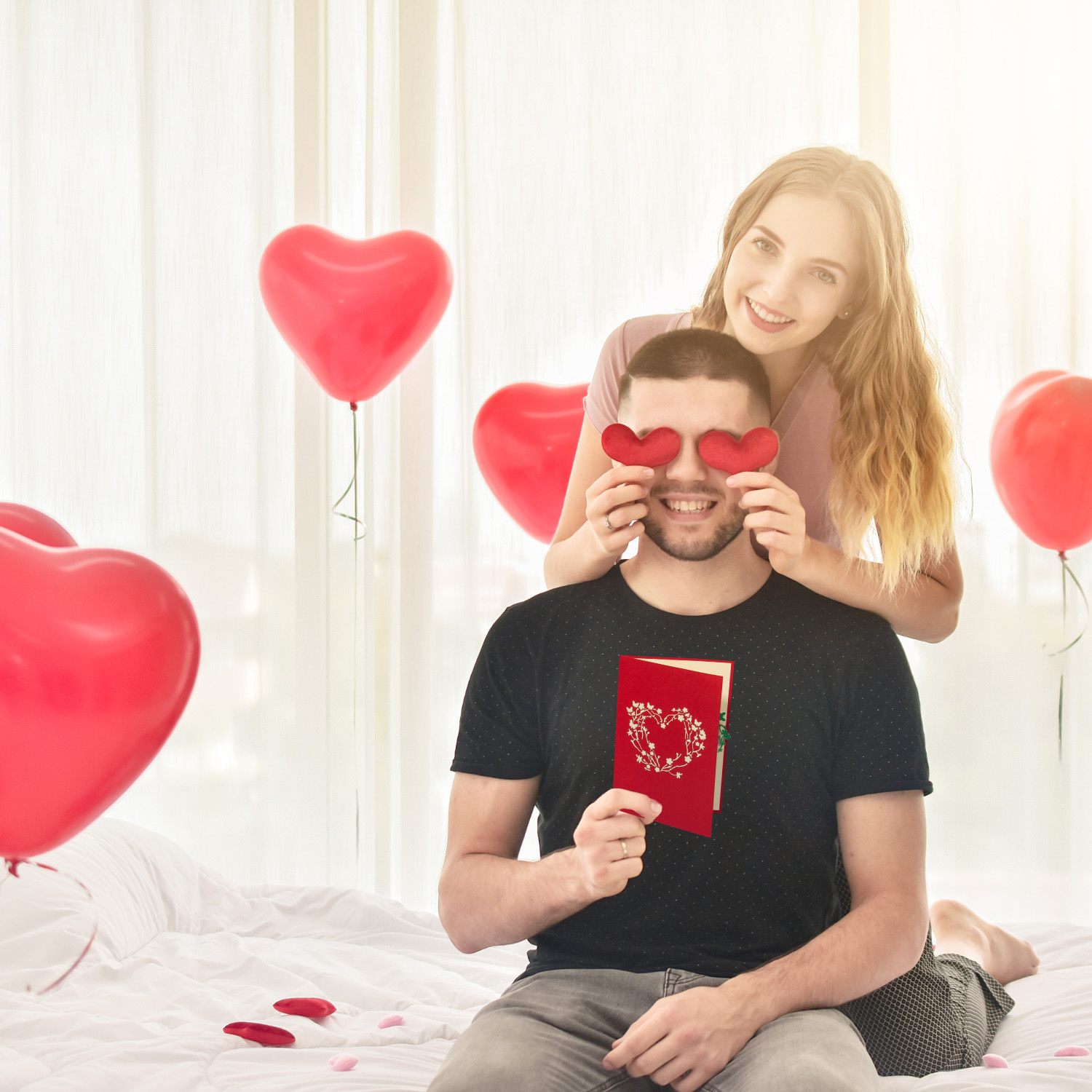 LINPOPUP LINPOPUP Pop-Up Karte Liebe – Valentinstag, 3D Herz Karte, Geburtstagskarte für Frauen & Männer, Glückwunschkarte mit Herz - Liebeskarte Hochzeitstag, Jahrestag & Muttertag, Herzkarte, N6