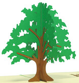 LINPOPUP Pop Up 3D Card, Birthday Card, Greeting Card Gift Certificate, Tree, LINPopUp®, N50