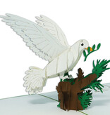 LINPOPUP pop - up 3d card, communion, confirmation, dove, LIN17766, LINPopUp®, N715