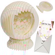 MAGICPAPER® LINPopUp MagicPaper, Pop-Up 3D  Blumen Garten, ohne LED