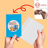 LINPOPUP, Pop-Up Card Travel - 3D greeting card for holidays, travel voucher, voucher card for flight ticket, world trip, birthday, farewell or for holiday money, N246
