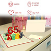 LINPOPUP LIN17346, LINPopUp®, Pop Up 3D Card, Birthday Card, Greeting Card, Voucher, 65th Birthday, LINPopUp®, N226