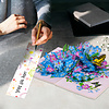 LINPOPUP Pop-up card flowers - greeting card butterfly, birthday card, Mother's Day card, 3D flower card for wife, mother, girlfriend, as get well soon, money gift, voucher, LINPOPUP® , N179
