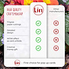 LINPOPUP Pop Up 3D Card, Greeting Card, Travel Voucher, Holiday Island, LINPopUp®, N121
