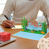 LINPOPUP Pop Up 3D Card, Birthday Card, Congratulations Card, Voucher, Diving, LINPopUp®, N107