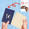 LINPOPUP Pop Up 3D Card, Greeting Card, Travel Voucher, Holiday Island, LINPopUp®, N121
