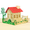 LINPOPUP Pop Up 3D Card, Moving In Card, Congratulations, Moving In, New House, Gift Certificate, 3D, House, LINPopUp®, N54