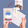 LINPOPUP LINPOPUP® Pop-Up Karte Geburtstag Geldgeschenk, 3D Pop Up Karte mit Geldfach als Geldgeschenke - Verpackung, Geburtstagskarte mit Umschlag, originelles Geburtstagsgeschenk, G4