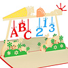 LINPOPUP Pop Up 3D Card, Greeting Card, First Day of School, Enrolment, LINPopUp®, N214