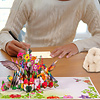LINPOPUP  LINPOPUP® Pop Up Karte Kollibri – 3D Grußkarte handgemacht, inklusive Umschlag – Glückwunschkarte für Geburtstag, Hochzeit, Muttertag, Jubiläum oder Danke, Vögel Kolibris, N72