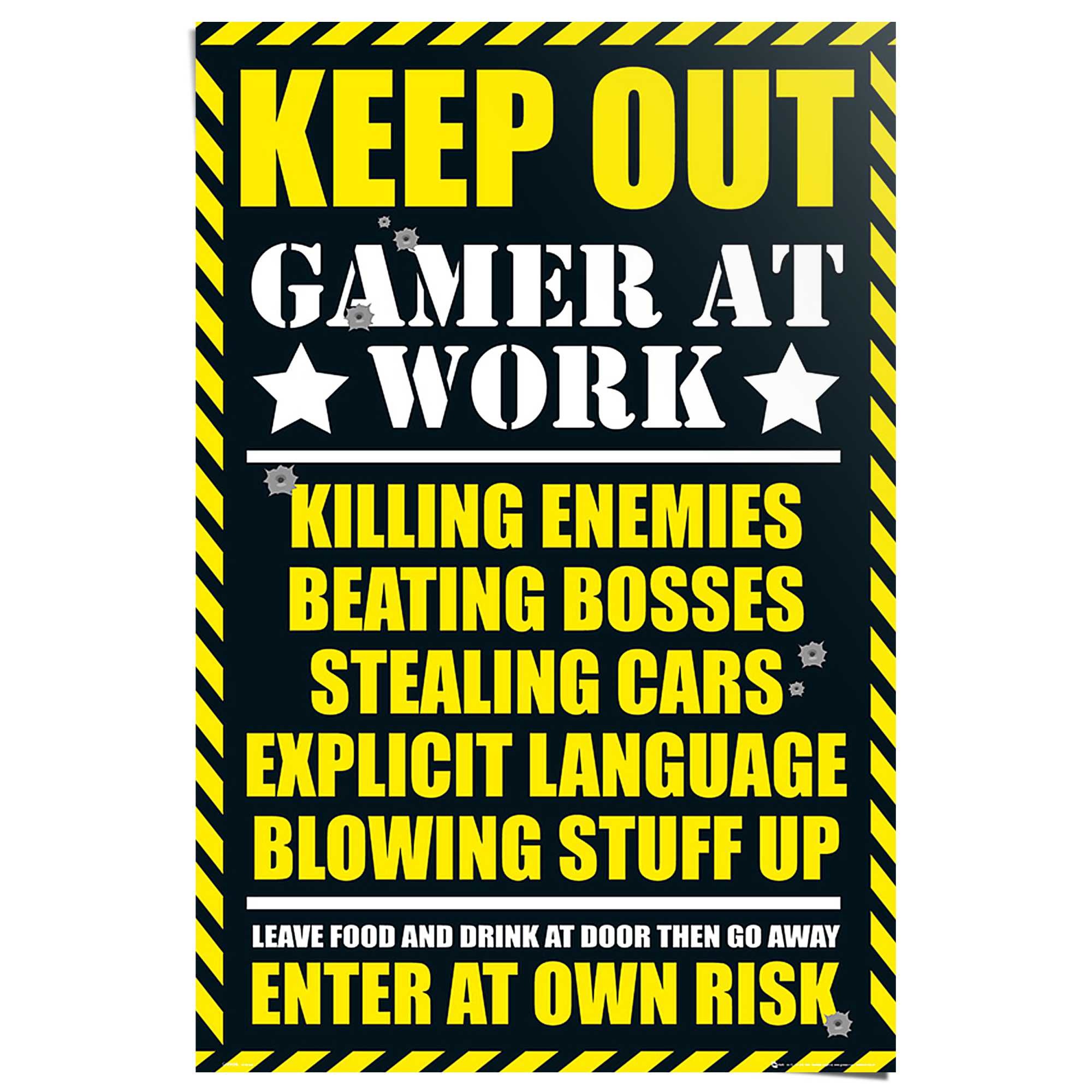 Keep Out | Poster - REINDERS!