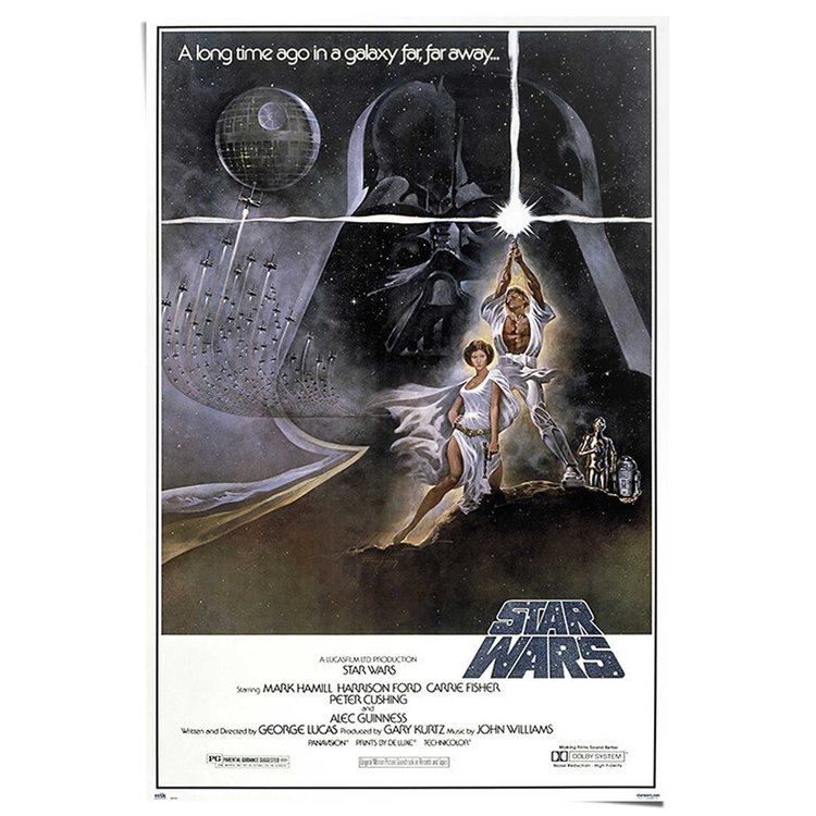 Star Wars - a new hope Filmposter - Poster 61 x 91,5 cm Papier