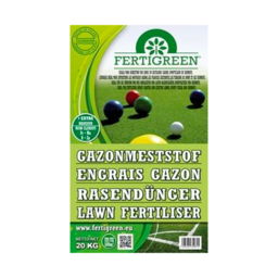 Engrais Gazon BarFertile 20kg - Effet Longue Durée 2-3 Mois - Pour 1000m² - Régénération Pelouse