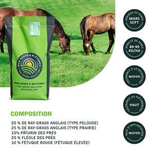 MRS Seeds & Mixtures Horse - Elite mix | Paddock de chevaux et petit bétail