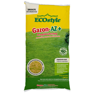 ECOstyle Gazon-AZ+ Protection contre la sécheresse 18 kg - 240 m²