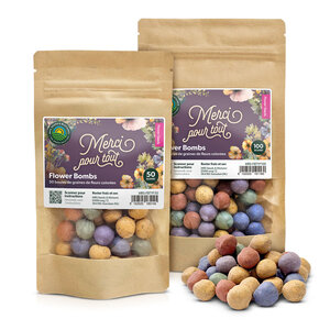MRS Seeds & Mixtures Flower Bombs - Bombes de graines mix - Merci !