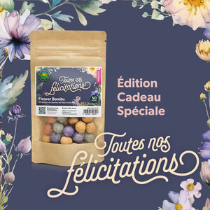 MRS Seeds & Mixtures Flower Bombs - Bombes de graines mix - Félicitations !