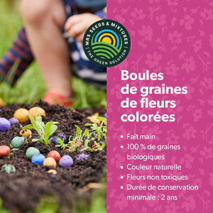 MRS Seeds & Mixtures Flower Bombs - Bombes de graines mix - Merci !