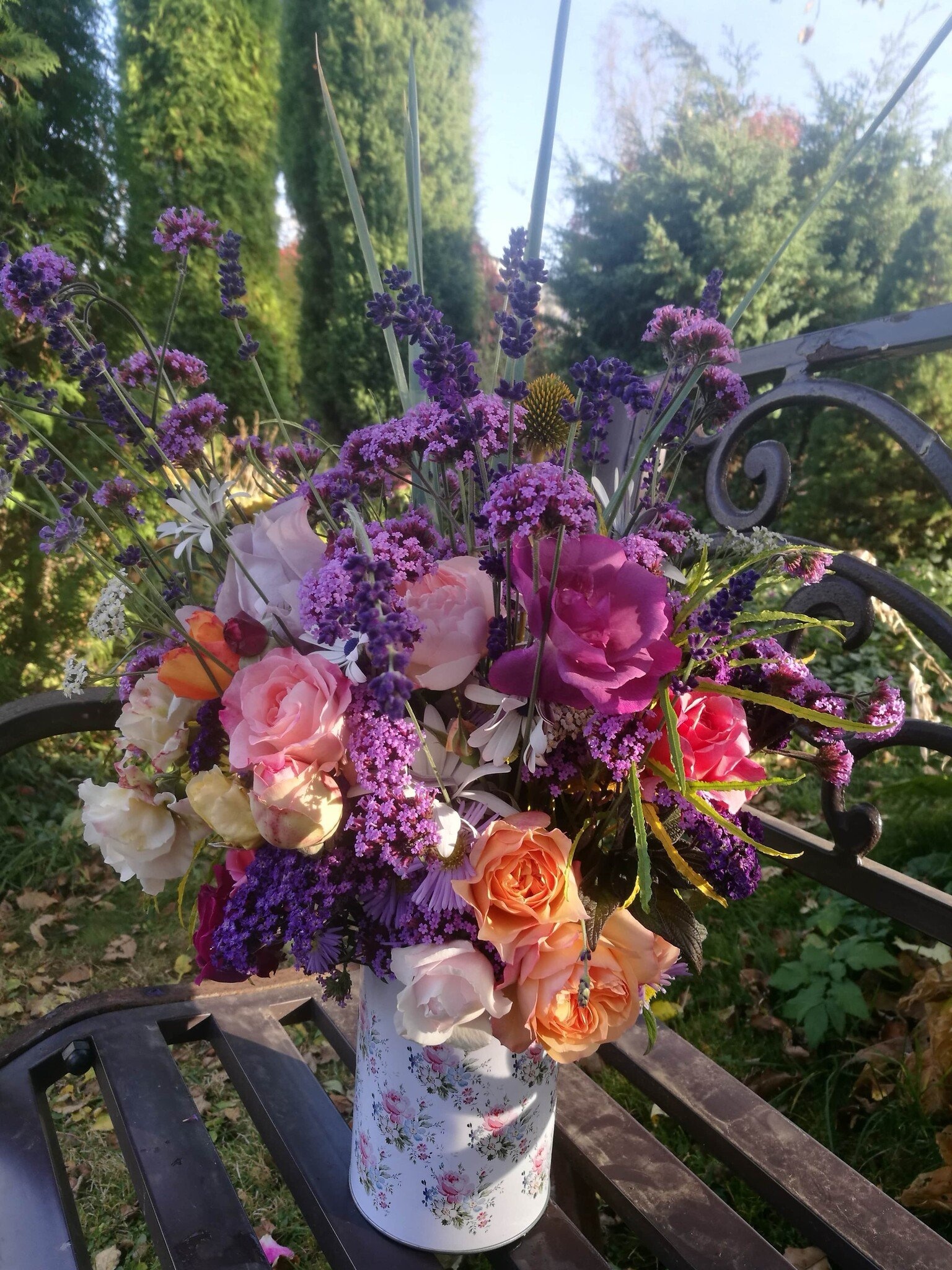 La Verbena bonariensis permet de réaliser les plus beaux bouquets