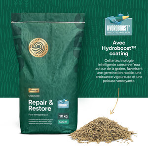 MRS Seeds & Mixtures Repair & Restore - Semence gazon réparation 10 kg MRS Seeds & Mixtures Repair & Restore - Semence gazon réparation 10 kg