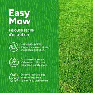 MRS Seeds & Mixtures EasyMow - Semences de gazon | Peu d'entretien