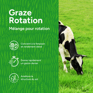 MRS Seeds & Mixtures Graze - Rotation | Mélange pour rotation 15 kg
