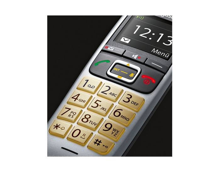 Gigaset Gigaset E560HX Draadloze Handset met Lader Zilver