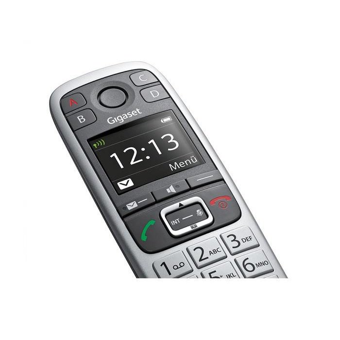 Gigaset Gigaset E560HX Draadloze Handset met Lader Zilver
