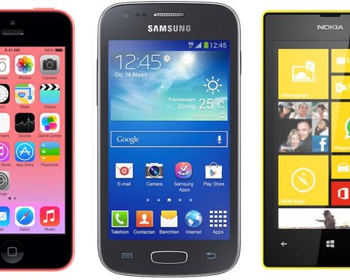 Kiezen tussen iOS, Windows Phone en Android