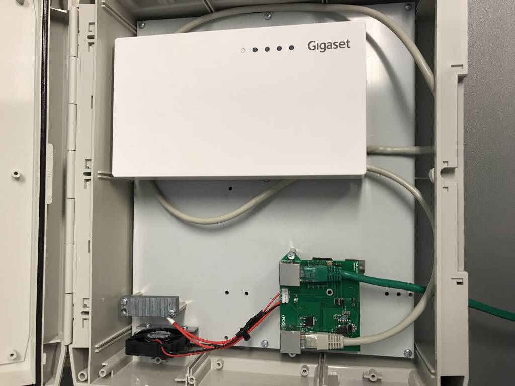 Gigaset pro Gigaset N720/N870 Buitenbehuizing PoE (IP66 met Verwarming), foto 3 van 3