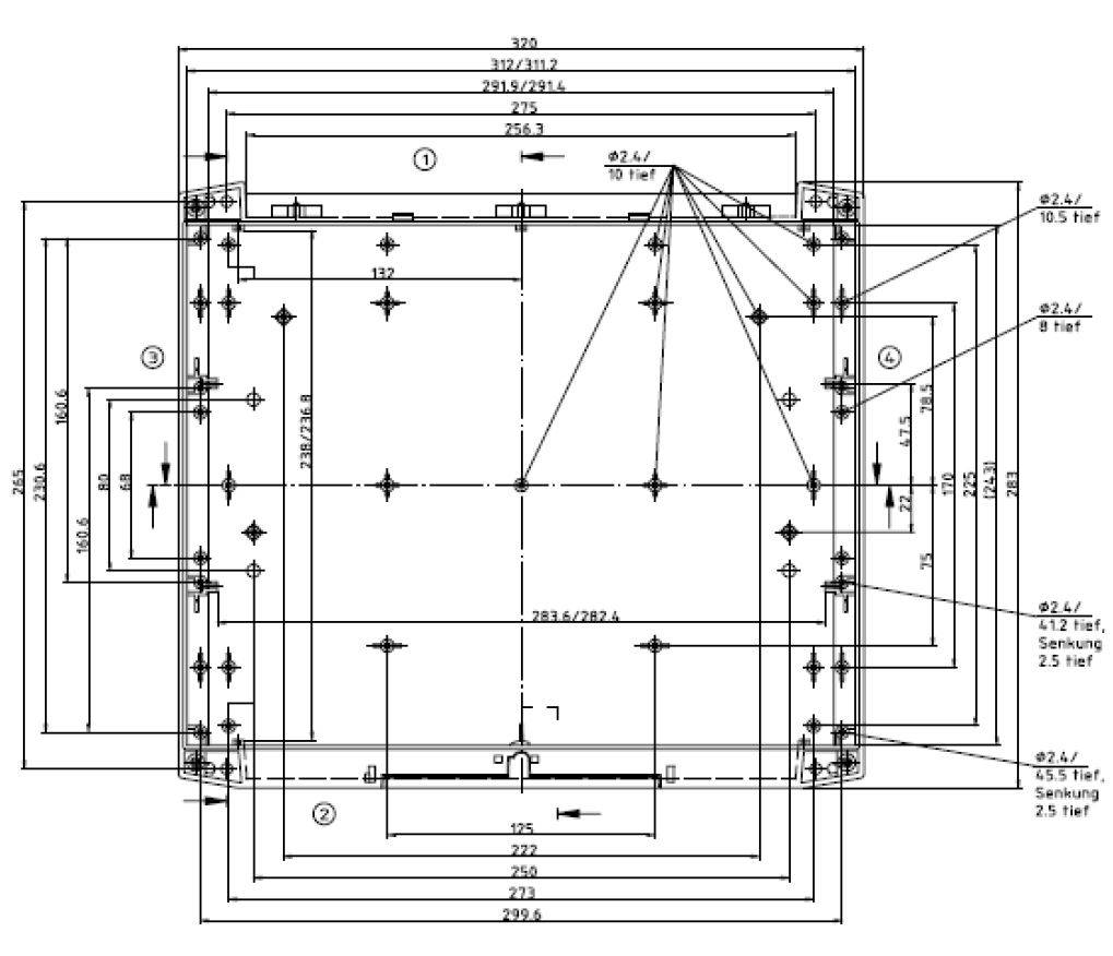 Gigaset pro Gigaset N720 / N870 Buitenbehuizing met 230V Verwarming (IP66), foto 3 van 3