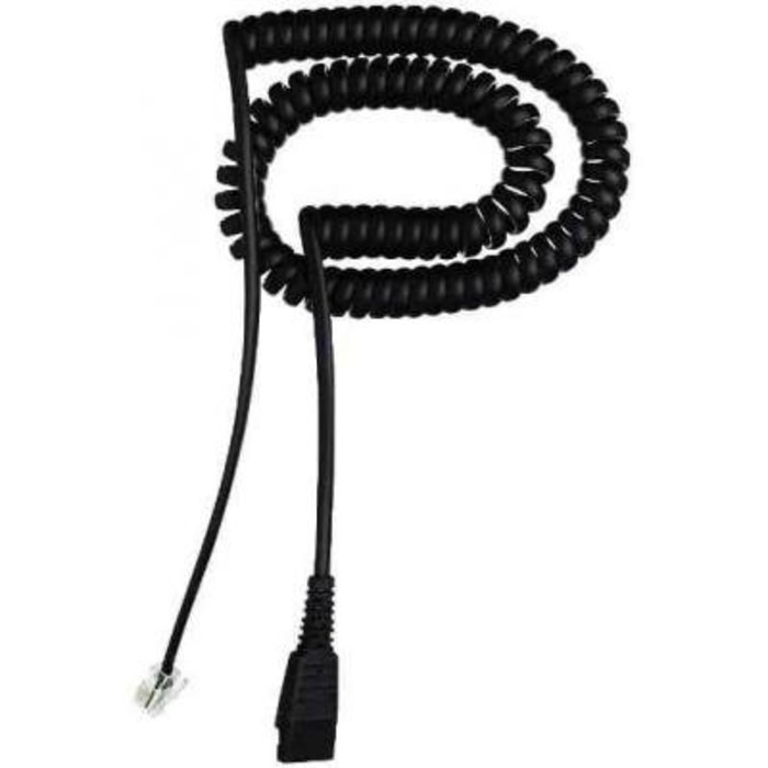 Jabra Jabra GN Headset Aansluitkabel QD-RJ10 (krul)