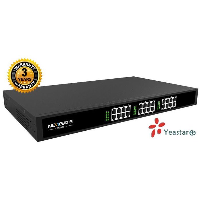 Yeastar Yeastar NeoGate TA2400 VoIP Gateway – 24 FXS Poorten (19-inch Rack)