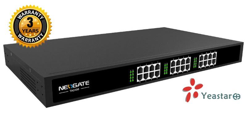 Yeastar Yeastar NeoGate TA2400 VoIP Gateway – 24 FXS Poorten (19-inch Rack)