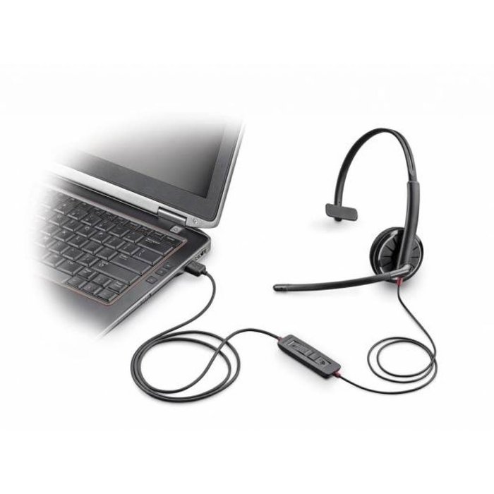 Poly Plantronics Blackwire C3215 USB‑A headset – heldere spraak, ultiem comfort