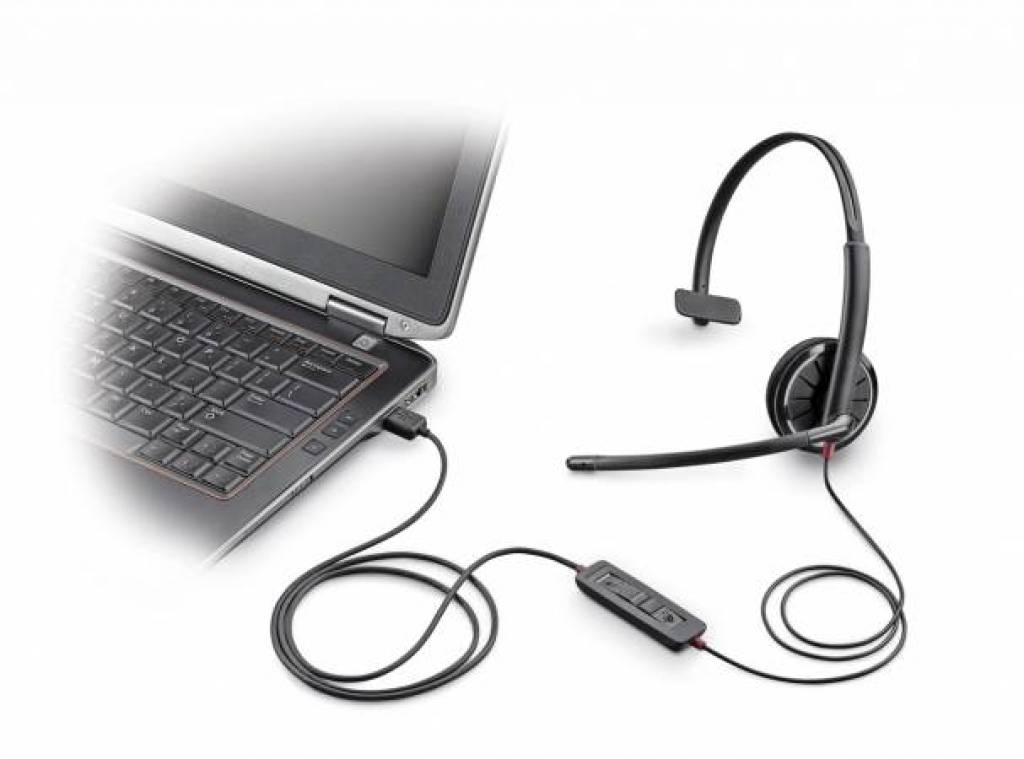 Poly Plantronics Blackwire C3215 USB‑A headset – heldere spraak, ultiem comfort, foto 3 van 4